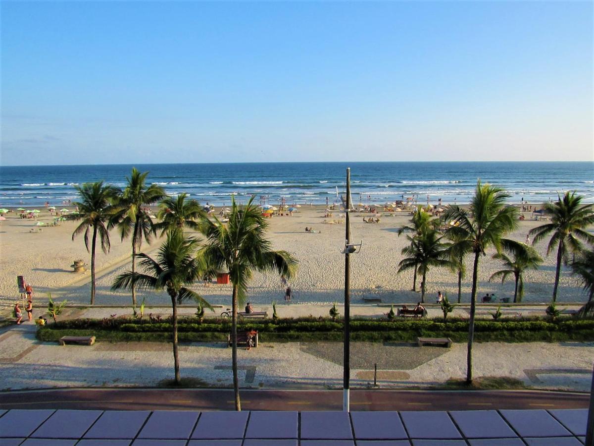 Apto Pe Na Areia Com Vista Para O Mar E Wifi Praia Grande  Exterior photo